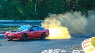 Nurburgring Coolant Spill, Fails & Highlights Nordschleife Touristenfahrten 11 06 2023