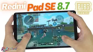 Xiaomi Redmi Pad SE 8.7 PUBG Gaming Review | FPS & Battery Drain test