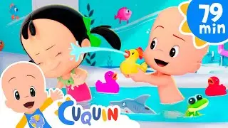 Bath Song with Cuquin and more Nursery Rhymes by Cleo and Cuquin | Children Songs