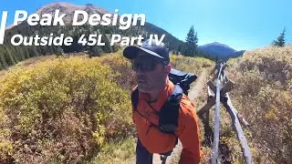 Peak Design Outside 45L Backpack Review - Part 4 - How I pack it for a day hike