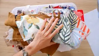 Patchwork Idea To Use Up Your Scrap Fabric In A Simple And Quick Way