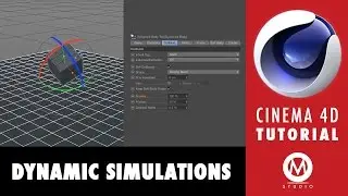 Learn Dynamics in Cinema 4D in 3 minutes