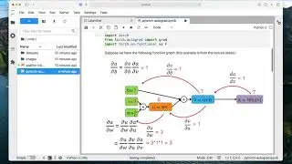 L6.3 Automatic Differentiation in PyTorch -- Code Example