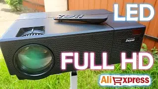 FULL HD LED ПРОЕКТОР с ALIEXPRESS. EVERYCOM M9 1080P!