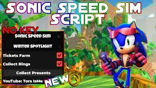 *NEW* Sonic Speed Simulator Script (PASTEBIN 2025) (AUTOFARM, INFINITE EXP AND RINGS ) *NO KEY*