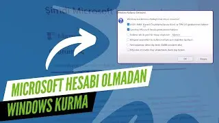 Microsoft Hesabı Girmeden Nasıl Windows Kurulumu Yapılır? Windows 11 Local Kurulum Rehberi