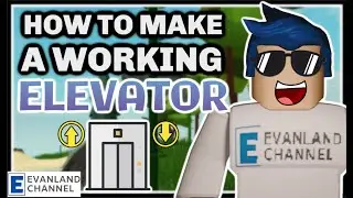 HOW TO MAKE A WORKING ELEVATOR IN ROBLOX ISLANDS || Roblox Skyblock || Evanland Channel