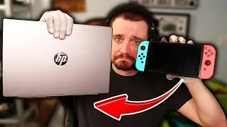 This BROKEN Nintendo Switch SAVED a Laptop!