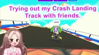 *Funny* Built a Crash Landing Race Track in the New house update in Adopt Me