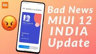 Bad News!! MIUI 12 Global Stable Update 🔥🔥🔥