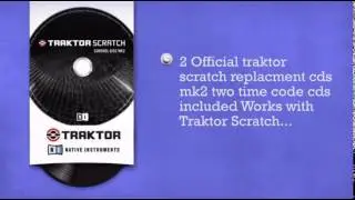 Native Instruments 2 x Traktor Scratch Pro Timecode CD Mk2 PAIR - DJkit.com