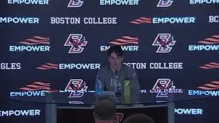 Men’s Hockey: Western Michigan Press Conference (Ryan Leonard - Oct. 26, 2024)