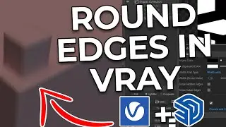 Round Off Edges in Vray for Sketchup