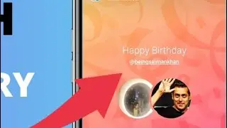 How To Put Happy Birthday Story On Instagram 🎉