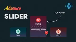 Animated Auto Slider Using React js And Tailwind CSS | React js carousel slider