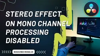 How to Fix 'Stereo Effect Inserted on Mono Channel. Processing is Disabled' in DaVinci Resolve