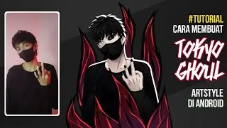 Cara Membuat Vector Anime Tokyo Ghoul Style diAndroid | Infinite Design