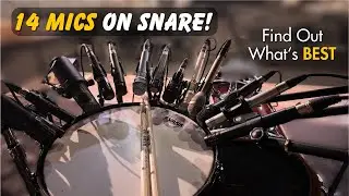 WE PUT 14 MICS On Snare To See What's Best | 2024 Snare Mic Comparison