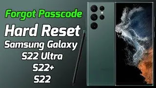 Samsung Galaxy S22 Ultra Forgot Pin Code Reset Password | How To Unlock  S22 Ultra Forgot Password