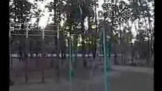 Турник. Из упора оборот стой с выбивом в стойку