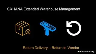 SAP S/4HANA Extended Warehouse Management - Return Delivery - Return to Vendor