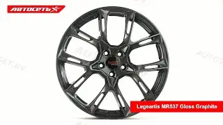 Legeartis MR537 Gloss Graphite: 3D-обзор литого диска ​● Автосеть ●