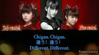 Babymetal YAVA!!! [Color coded lyrics ROMAJI] [Romaji, Japanese and English Translation]