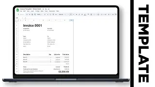 How to make an Invoice - Invoice Template Google Sheets