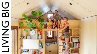 Family of 5's Modern Tiny House Packed With Clever Design Ideas