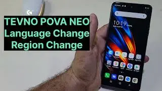 Tecno Pova Neo  Language And Region Change