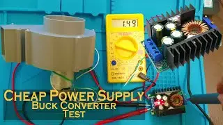 Cheap Power Supply with Voltage/Current Control | 0.8 - 28V and 12 Amp | Motor Speed Controller