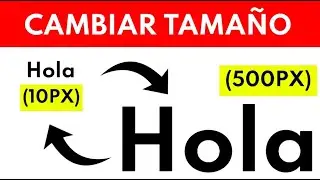 Cómo Cambiar el TAMAÑO de la LETRA en HTML con CSS [RÁPIDO]✅