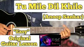 Tu Mile Dil Khile - Anoop Sankar | Guitar Lesson | Easy Chords |