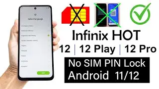 Infinix HOT 12 /12 Play /12 Pro  FRP BYPASS |  