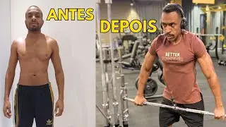 Antes e Depois Da Musculação - Mudança em 90 dias