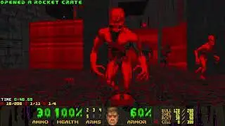 Doom 2 - Corruption (Map 24: Faultline Station): UV-Max (Map Author: NinjaDelphox)