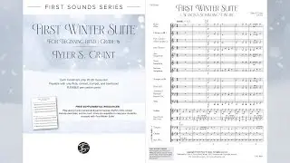FIRST WINTER SUITE by Tyler S. Grant (Gr. 0.5, Beginning Band) | Recorded by Atlanta Wind Symphony