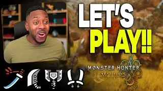 Monster Hunter Wilds IS HERE! Longsword Gameplay - Join Our Lobby!