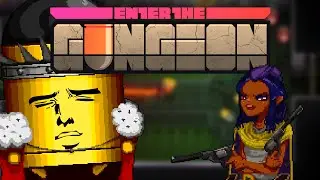 Охотница и куча лута // Enter the Gungeon