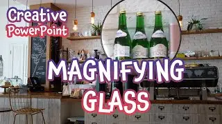 How to make an animated magnifying glass effect in PowerPoint 🔍