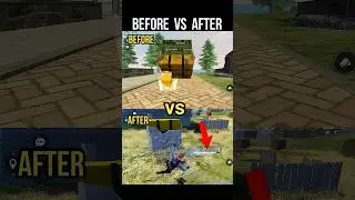 Before VS After Update 🔥 Free Fire New Airdrop Damage Test in OB46 Update #srikantaff