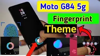 moto g84 5g display fingerprint setting / moto g84 fingerprint theme kaise change kare