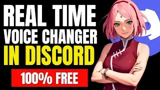 How To Change Your Voice In Realtime On Discord (NEW FREE AI Voice Changer for Discord and Games)