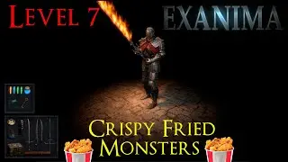 Exanima 0.8 | Level 7 Walkthrough  (No commentary) | Secret Flaming Greatsword