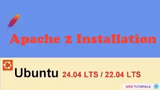 Apache web server installation on Ubuntu 24.04 LTS / 22.04 LTS