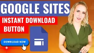 How To Create a Download Button in Google Sites (Automatic Download Button)