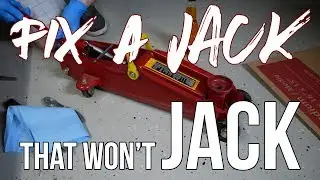 How to Fix a Hydraulic Jack that wont JACK