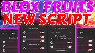 [🍇New] Blox Fruits Script GUI | FAST Auto Farm + Devil Fruit Sniper! *Byfron Bypass 2023*