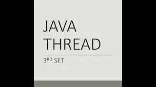 Java Thread 3rd set - #shorts #java #javaprogramming #javaprogrammingtutorial