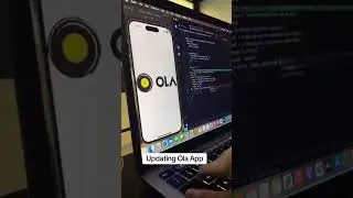 Flutter code using Update OLA ✨ app UI #Flutter#coding #shorts#youtubeshorts #tranding#flutterpoint